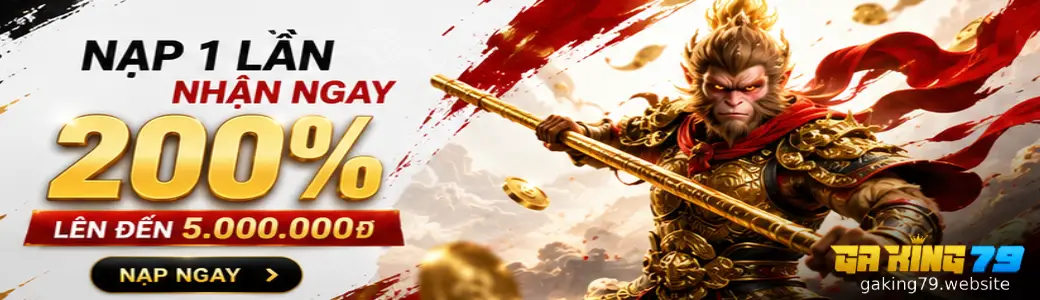 GAKING79 tải ứng dụng trên điện thoại với sảnh game bắn cá và quay hũ